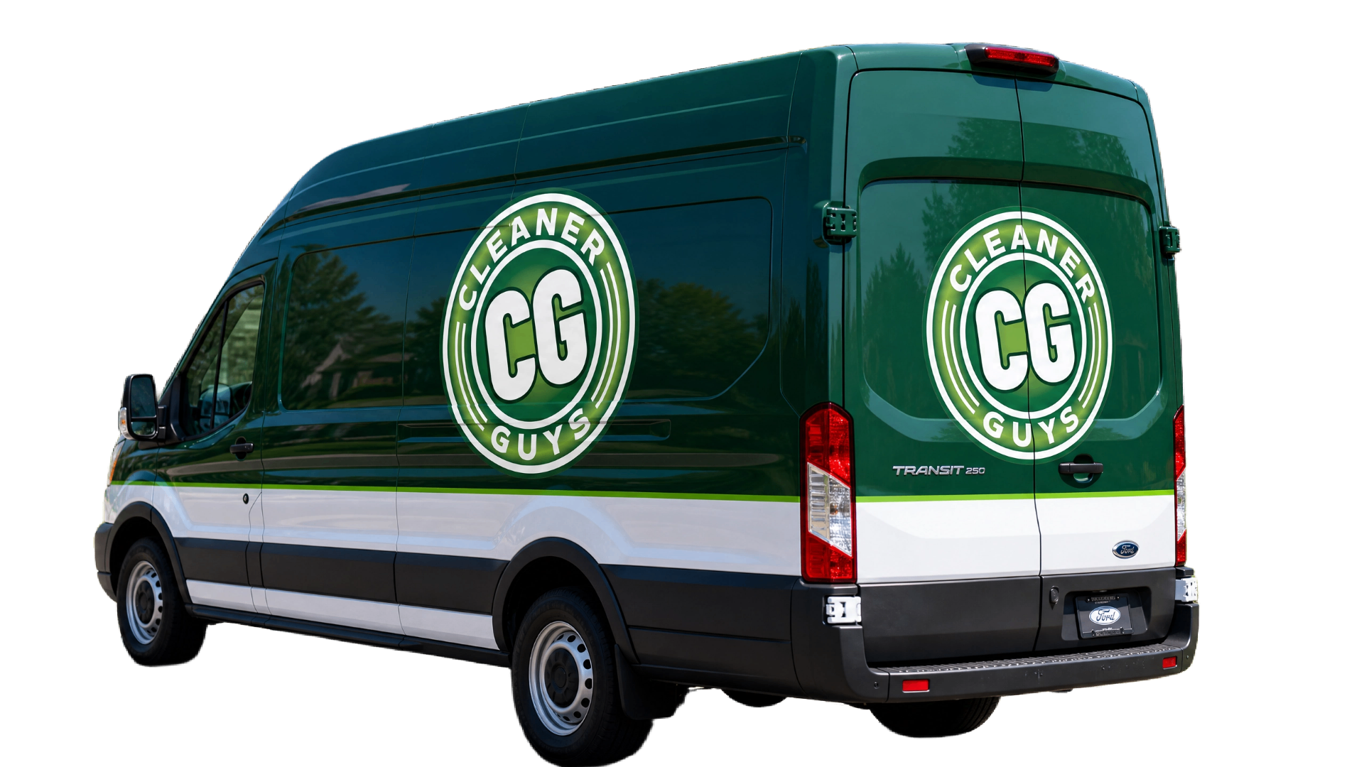 Cleaner Guys branded service van